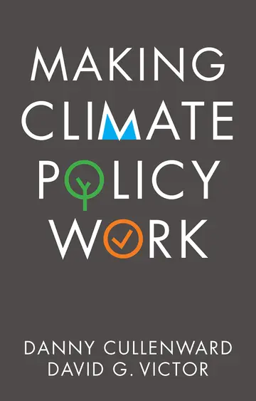 Cover of Making Climate Policy Work