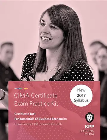 Cover of CIMA BA1 Fundamentals of Business Economics