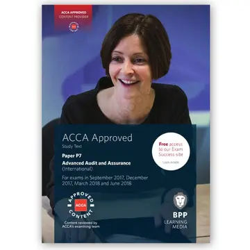 Cover of ACCA Audit and Assurance