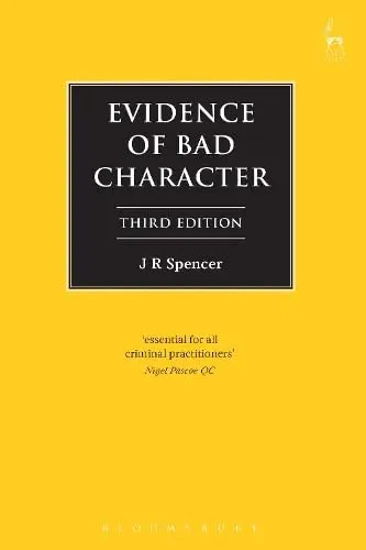 Cover of Evidence of Bad Character