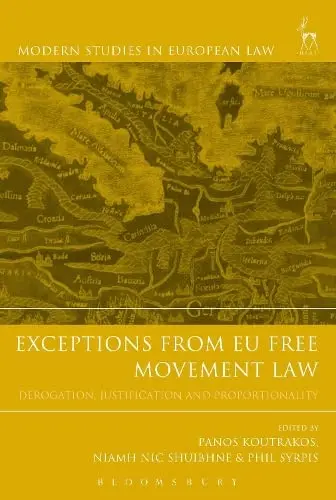Cover of Exceptions from EU Free Movement Law