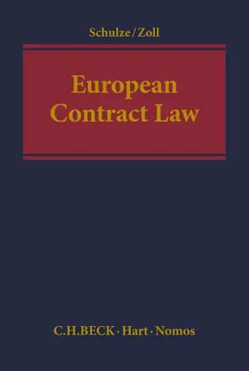 Cover of European Contract Law