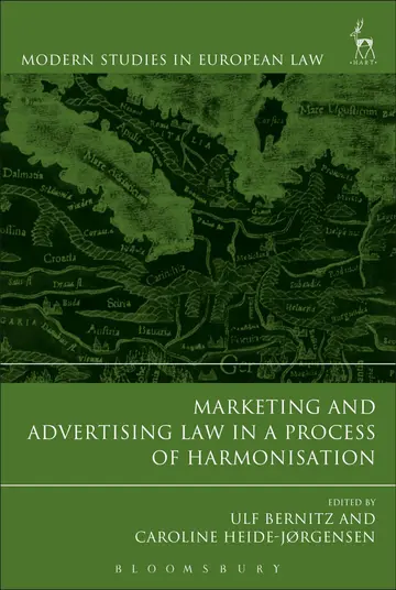 Cover of Marketing and Advertising Law in a Process of Harmonisation