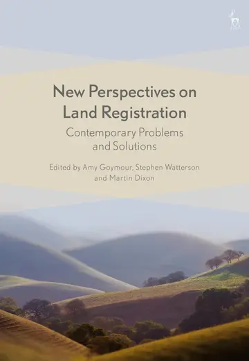 Cover of New Perspectives on Land Registration