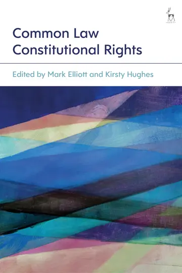 Cover of Common Law Constitutional Rights