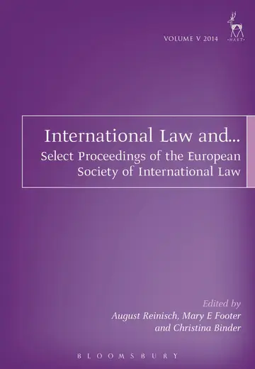 Cover of International Law and