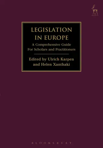 Cover of Legislation in Europe