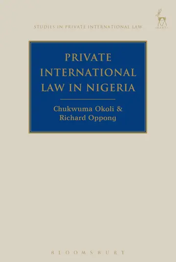 Cover of Private International Law in Nigeria
