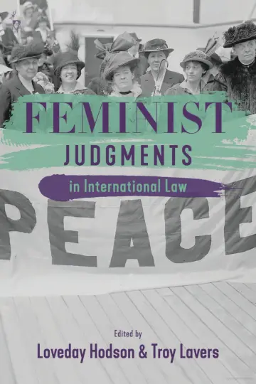 Cover of Feminist Judgments in International Law