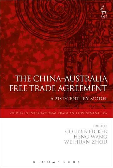 Cover of The China-Australia Free Trade Agreement