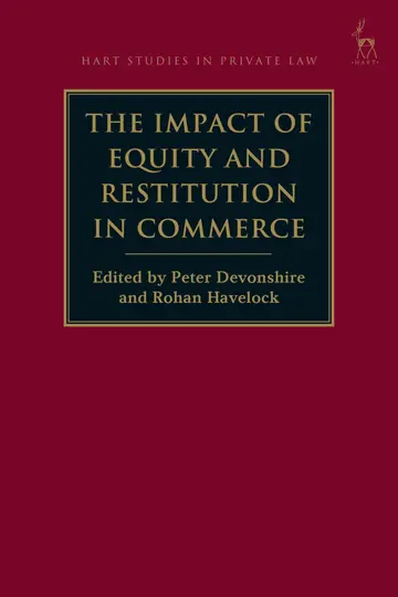 Cover of The Impact of Equity and Restitution in Commerce