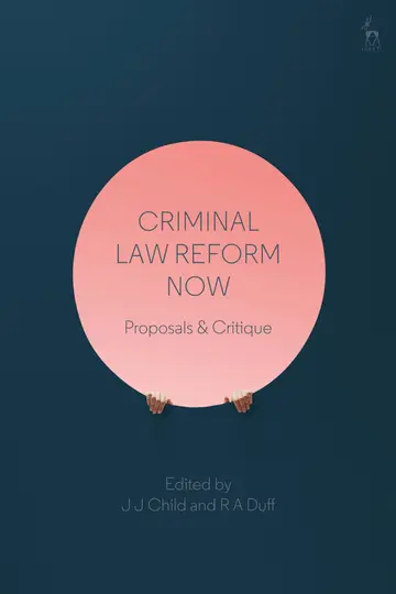 Cover of Criminal Law Reform Now