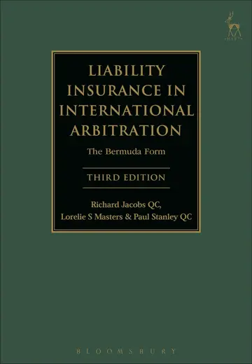 Cover of Liability Insurance in International Arbitration