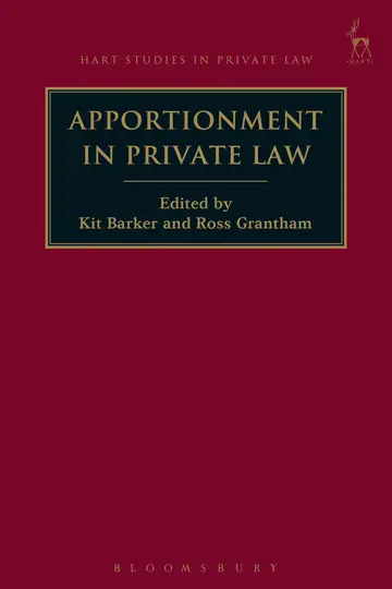 Cover of Apportionment in Private Law