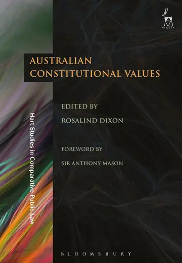Cover of Australian Constitutional Values