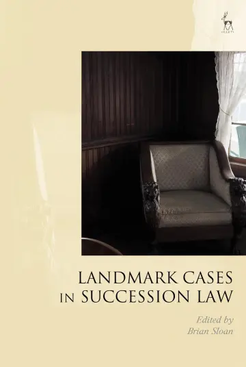 Cover of Landmark Cases in Succession Law