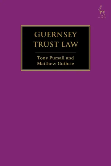 Cover of Guernsey Trust Law