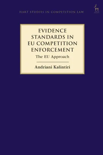 Cover of Evidence Standards in EU Competition Enforcement