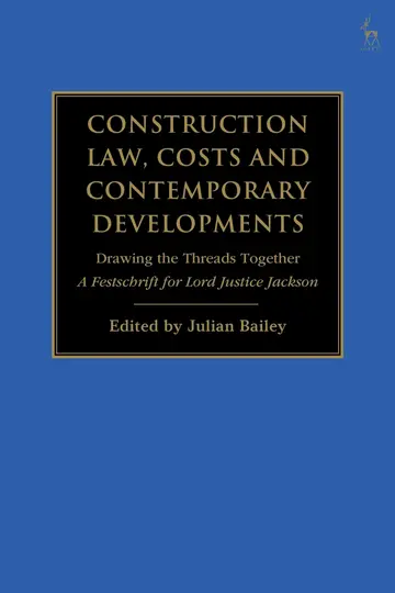 Cover of Construction Law, Costs and Contemporary Developments
