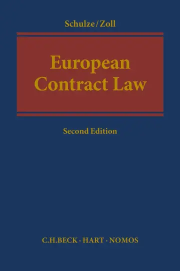 Cover of European Contract Law