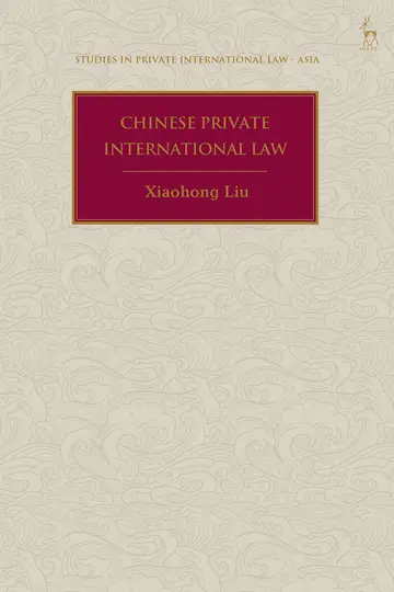 Cover of Chinese Private International Law