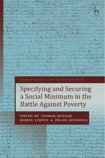 Cover of Specifying and Securing a Social Minimum in the Battle Against Poverty