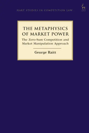 Cover of The Metaphysics of Market Power
