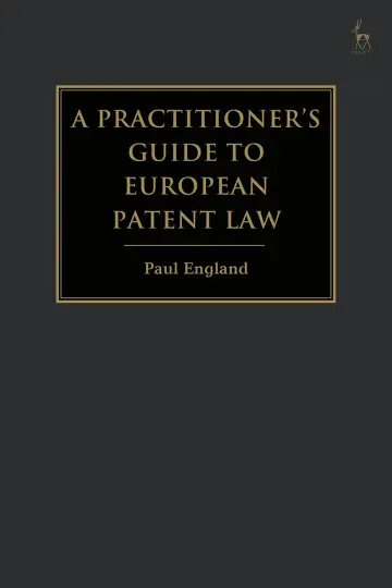Cover of A Practitioner's Guide to European Patent Law