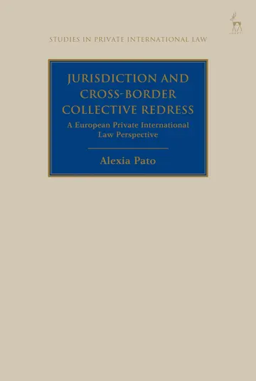 Cover of Jurisdiction and Cross-Border Collective Redress