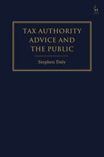 Cover of Tax Authority Advice and the Public