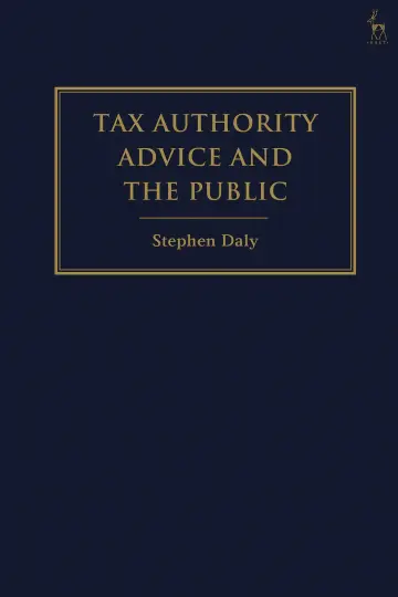 Cover of Tax Authority Advice and the Public