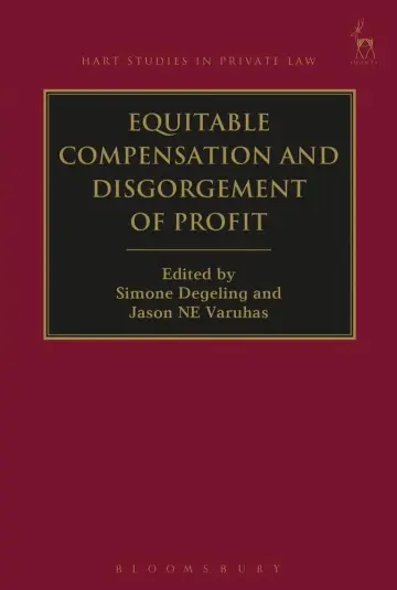 Cover of Equitable Compensation and Disgorgement of Profit