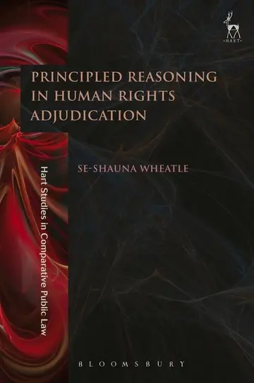 Cover of Principled Reasoning in Human Rights Adjudication
