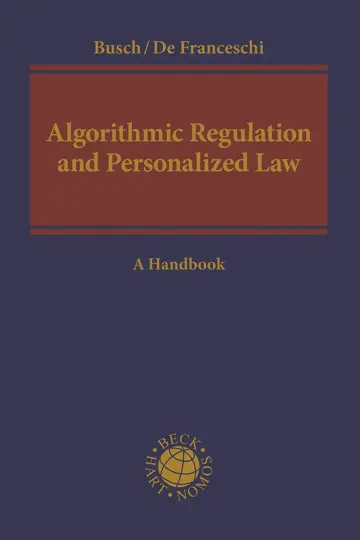 Cover of Algorithmic Regulation and Personalized Law