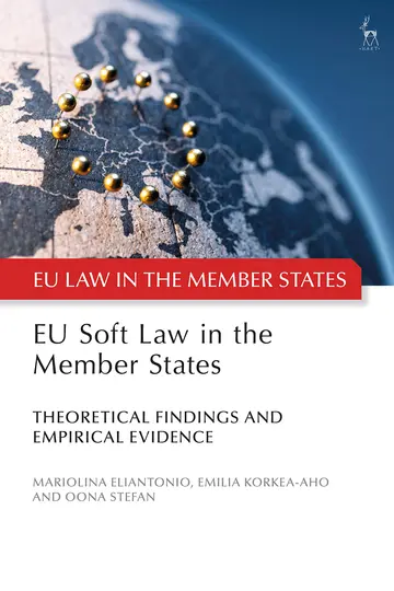 Cover of EU Soft Law in the Member States