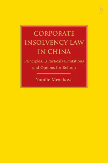Cover of Corporate Bankruptcy Law in China