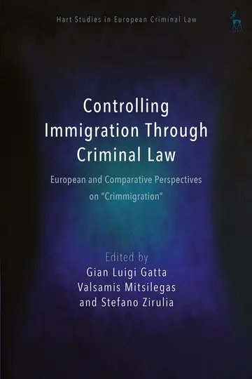 Cover of Controlling Immigration Through Criminal Law