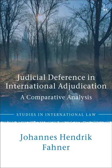 Cover of Judicial Deference in International Adjudication