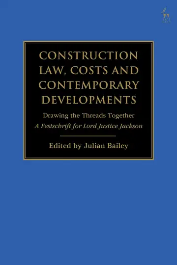 Cover of Construction Law, Costs and Contemporary Developments