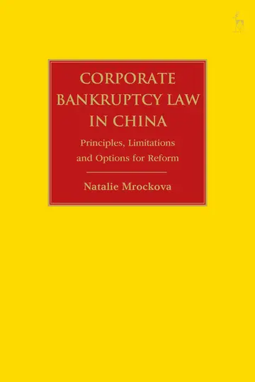 Cover of Corporate Bankruptcy Law in China