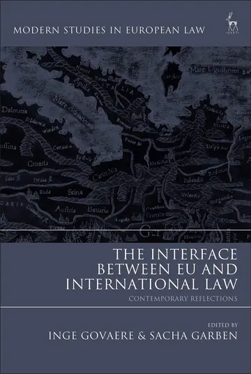 Cover of The Interface Between EU and International Law