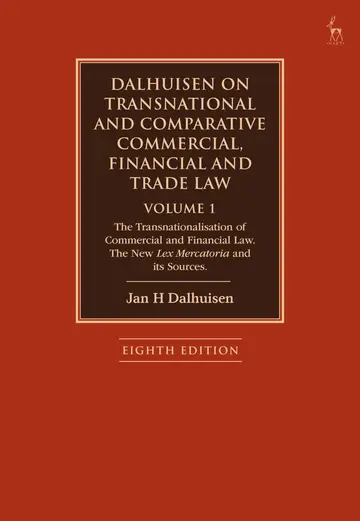 Cover of Dalhuisen on Transnational and Comparative Commercial, Financial and Trade Law