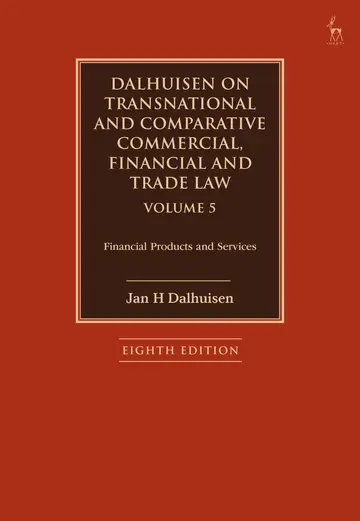 Cover of Dalhuisen on Transnational and Comparative Commercial, Financial and Trade Law