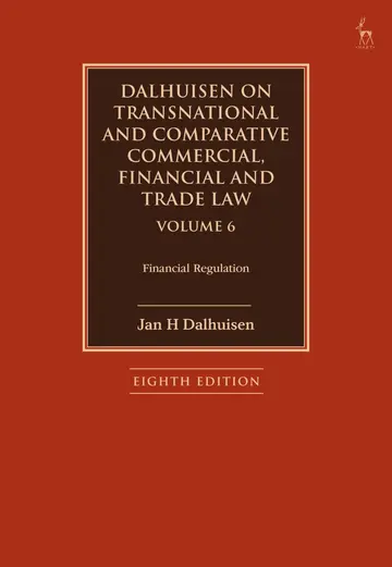 Cover of Dalhuisen on Transnational and Comparative Commercial, Financial and Trade Law