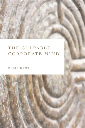 Cover of The Culpable Corporate Mind