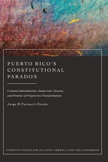 Cover of Puerto Rico's Constitutional Paradox