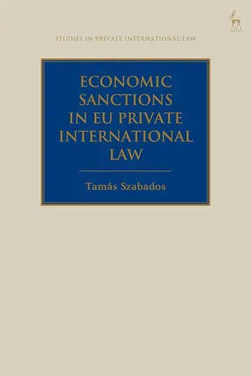 Cover of Economic Sanctions in Eu Private International Law