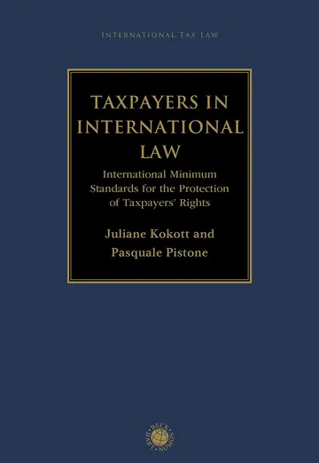 Cover of Taxpayers in International Law