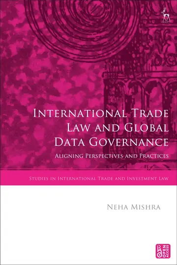 Cover of International Trade Law and Global Data Governance