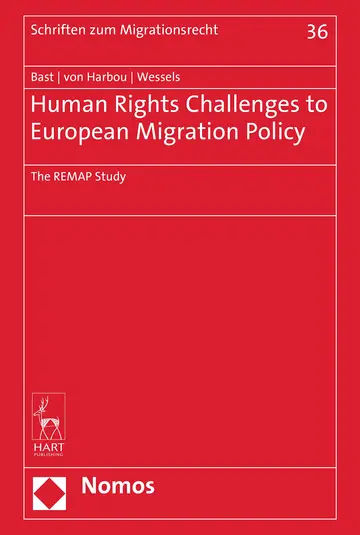 Cover of Human Rights Challenges to European Migration Policy